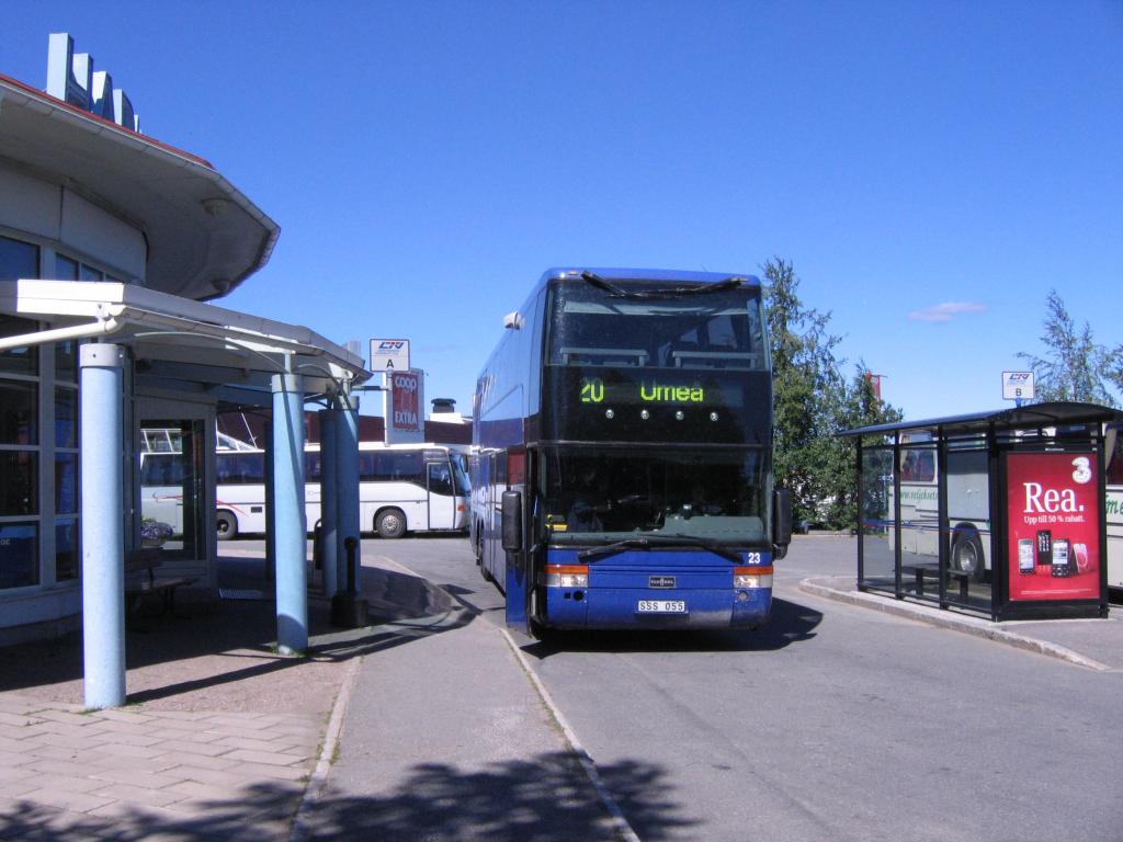 우메오행 버스